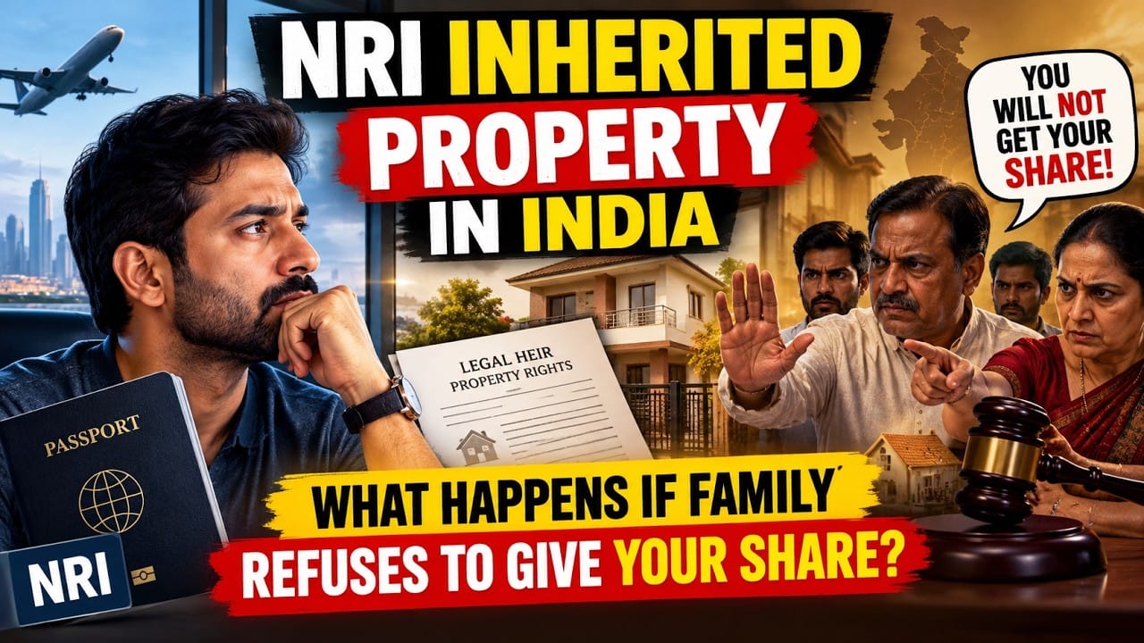 NRI Inherited Property in India: What Happens If Family Refuses to Give Your Share?